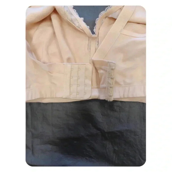 Delimira Soft Cotton Beige Brassiere Size  48E - Picture 3 of 9